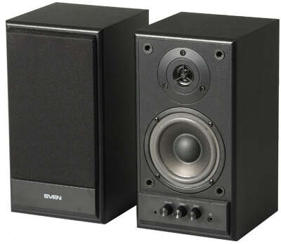 Колонки деревянные АС SPS-702 (40 Вт), Черный