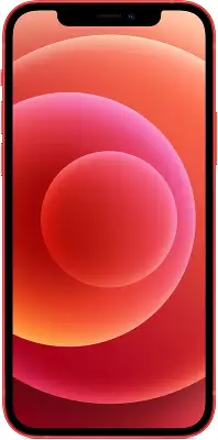 Смартфон Apple A2403 iPhone 12 64Gb 4Gb красный моноблок 3G 4G 1Sim 6.1" 1170x2532 iOS 15 12Mpix 802.11 a/b/g/n/ac/ax NFC GPS GSM900/1800 GSM1900 Protect