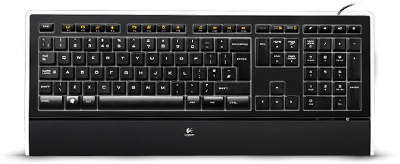 Клавиатура USB Logitech Illuminated Keyboard K740 (920-005695)