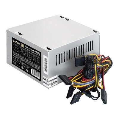 Exegate EX292143RUS Блок питания 650W ExeGate AB650 (ATX, 8cm fan, 24pin, 4pin, 3xSATA, 2xIDE, FDD)
