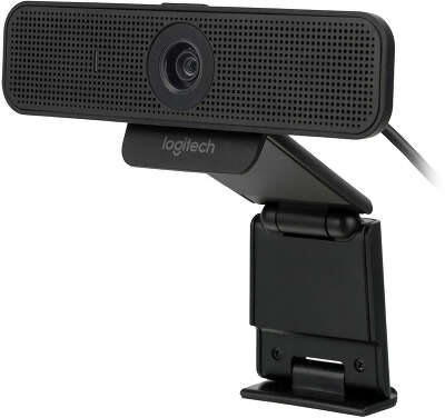 Камера-Web LOGITECH C925e черный (3MP, 1920x1080, USB 3.0, микрофон) (960-001076)