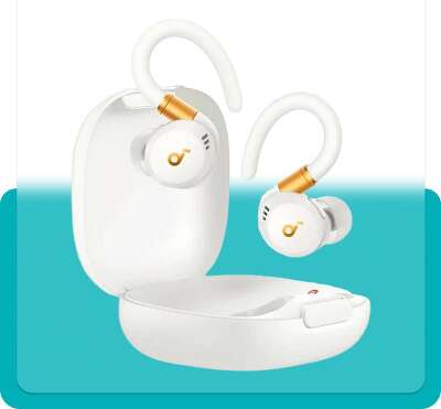 Наушники беспроводные Anker Soundcore Sport X20, белые [A3968G21]