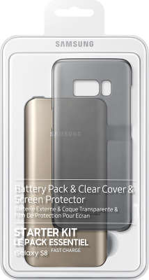 Набор Samsung Starter Kit S8 (with PowerBank) черный для Samsung Galaxy S8 (EB-WG95ABBRGRU)