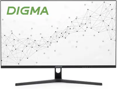 Монитор Digma 27" DM-MONB2702 черный IPS LED 5ms 16:9 HDMI матовая 250cd 178гр/178гр 2560x1440 75Hz DP 2K 5.3кг