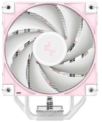 Вентилятор для процессора DEEPCOOL AK400 PINK LIMITED (Soc-1700/1200/1851/AM4/AM5, Al+Cu, PWM 1850rpm, 29 dB, 120mm, 4 pin, 220Wt) (R-AK400-WPNPMN-G)