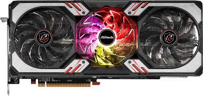 Видеокарта ASRock AMD Radeon RX 6800 Phantom Gaming D OC 16Gb DDR6 PCI-E HDMI, 3DP