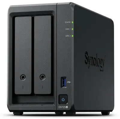СХД настольное исполнение 2BAY NO HDD DS725+ SYNOLOGY