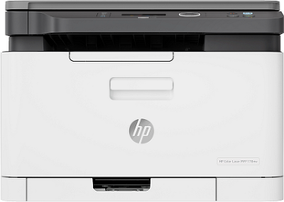 Многофункциональное устройство HP Color Laser MFP 178nw (p/c/s, A4, 600dpi, 18(4ppm),128Mb,USB 2.0/ Wi-Fi/Eth10/100,AirPrint, 1tray 150,1y warr, cartridges 700b &500cmy pages in box,repl. SL-C480W) (4ZB96A#B19)