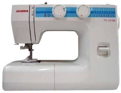 Швейная машина Janome TC-1216S белый
