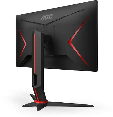 Монитор AOC 23.8" Gaming 24G2SPU черный/красный IPS LED 16:9 HDMI M/M матовая HAS Piv 300cd 178гр/178гр 1920x1080 165Hz FreeSync Premium VGA DP FHD USB 4.41кг