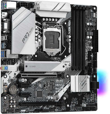 Материнская плата mATX LGA1200 ASRock Z490M PRO4