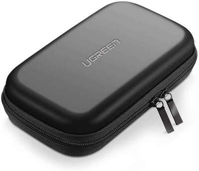 Органайзер UGREEN LP128 (50274) Hard Disk & Accessory Multi-functional Storage Bag  для кабелей, наушников и жестких дисков. Размер: бульшой (L). Цвет: черный