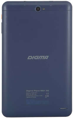Планшет Digma Plane 8501 3G SC7731 (1.2) 4C/RAM1Gb/8Gb 8" IPS/3G/WiFi/BT/A5.1/темно-синий