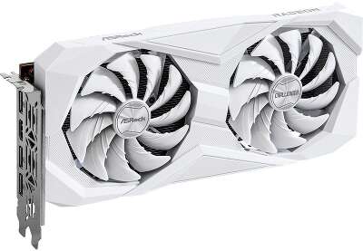 Видеокарта ASRock RX6600 CHALLENGER WHITE 8GB GDDR6 3xDP HDMI 2FAN RTL