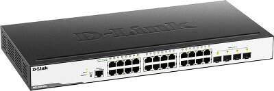 Коммутатор D-Link DGS-3000-28L/B1A 24G 4SFP управляемый