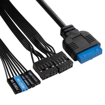 Корпус ExeGate MA-401-XP400, черный, mATX, 400W (EX295156RUS)