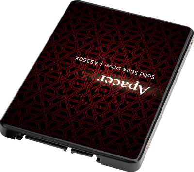 Твердотельный накопитель Apacer SSD PANTHER AS350X 128Gb SATA 2.5" 7mm, R560/W540 Mb/s, 3D NAND, IOPS 38K/75K, MTBF 1,5M, 75TBW, Retail, 3 years (AP128GAS350XR-1)