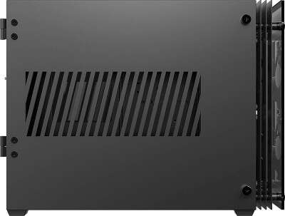 Корпус GameMax Stratos ITX, черный, mini-ITX, Без БП (Stratos ITX)