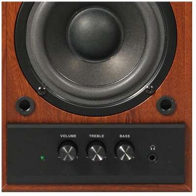 Колонки деревянные АС SPS-702 (40 Вт), орех