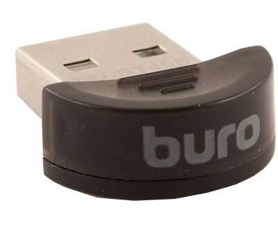 Адаптер USB Buro BU-BT40B BT4.0+EDR class 1.5 20м черный
