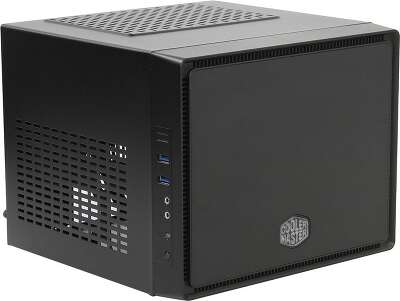 Корпус COOLERMASTER Elite 110A, черный, mini-ITX, Без БП (RC-110A-KKN1)