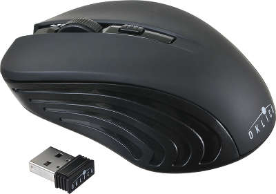 Мышь беспроводная USB Oklick 545MW 1600 dpi, чёрная