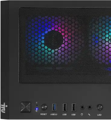 ПК IRU Tactio 520B6GP TWR Ryzen 7 7700 (3.8) 32Gb SSD1Tb RX 7800XT 16Gb FreeDOS 2.5xGbitEth 750W черный (RUS) (2113584)