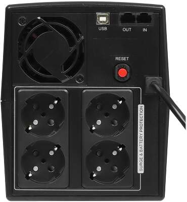 ИБП CyberPower UT2200EG {Line-Interactive, Tower, 2200VA/1320W USB/RJ11/45/USB charger A/C (4 EURO), 12В/9 Ач х 2}