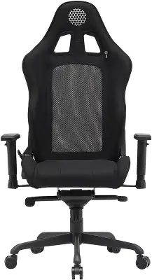 Кресло Cactus CS-CHR-MC04-BBK черный крестов. сталь пластик черный