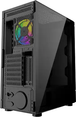 Корпус GMNG OGC-G130 черный без БП E-ATX 5x120mm 2xUSB2.0 1xUSB3.0 audio bott PSU