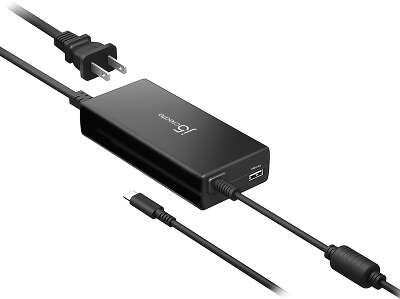 Зарядное устройство j5create 100W PD USB-C Super Charger, Black [JUP2290]