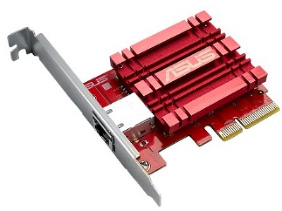 сетевая карта ASUS XG-C100C // // 10G Ethernet 5/2.5/1Gbps и 100Mbp