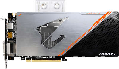 Видеокарта PCI-E NVIDIA GeForce GTX 1080Ti 11264MB GDDR5X Gigabyte [GV-N108TAORUS X WB-11GD]