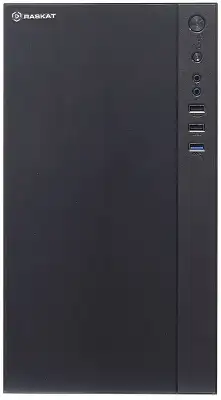 ПК Raskat Standart 300 MT i3 14100 (3.5) 8Gb SSD256Gb UHDG 730 без ОС GbitEth 500W черный (RUS) (STANDART300165609)