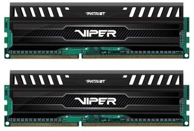 Память DDR3 2x8Gb 1600MHz Patriot PV316G160C0K Viper 3 RTL PC3-12800 CL10 DIMM 240-pin 1.5В dual rank с радиатором Ret