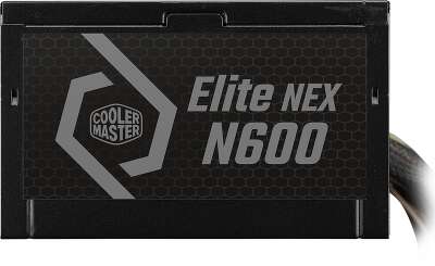 Блок питания 600 Вт ATX CoolerMaster Elite NEX N600, 120 мм, Retail