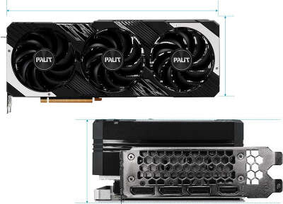 Видеокарта Palit NVIDIA nVidia GeForce RTX 4070 GamingPro 12Gb DDR6X PCI-E HDMI, 3DP