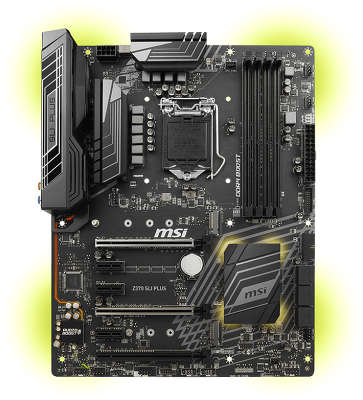 Мат. плата MSI Z370 SLI PLUS (процессоры 8й серии intel)