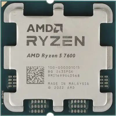 Процессор AMD Ryzen 5 7600 AM5 (100-000001015) (3.8GHz/AMD Radeon) OEM