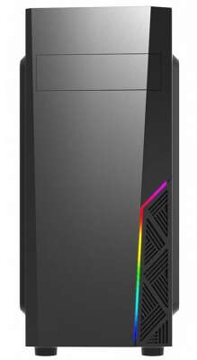Корпус MidiTower Zalman T8 black (ATX, без БП, RGB, 2xUSB2.0 Type-A + USB3.2 Type-A) (Zalman T8)