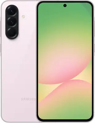 Смартфон Samsung SM-A566E Galaxy A56 5G 256Gb 8Gb розовый моноблок 3G 4G 2Sim 6.7" 1080x2340 Android 15 50Mpix 802.11 a/b/g/n/ac/ax NFC GPS GSM900/1800 GSM1900 Protect