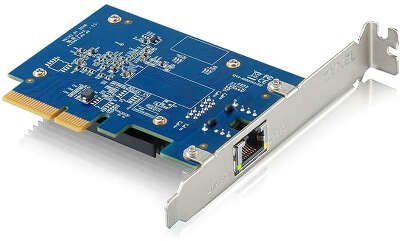 Сетевая карта ZYXEL XGN100C, 1xRJ-45, 10 Гбит/с, PCI-E, Retail