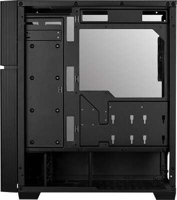 Корпус AeroCool Playa Black, черный, ATX, Без БП (Playa-G-BK-v1)