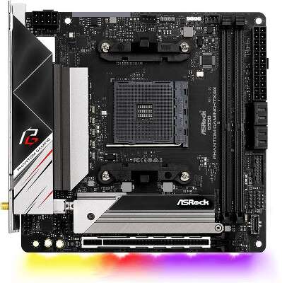 Материнская плата mini-ITX LGAAM4 ASRock B550 PHANTOM GAMING-ITX/AX