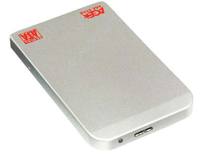 Контейнер для HDD 2.5" AgeStar 3UB201 SATA серебро USB3.0