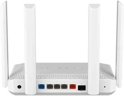 Keenetic Giga (KN-1012) Мультигигабитный интернет-центр с Mesh Wi-Fi 6 AX3000, Smart-коммутатором с 4 портами Gigabit Ethernet и 1 портом 2,5 Gigabit Ethernet, комбо-портом SFP, портами USB 3.0 и 2.0