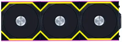 Вентилятор для корпуса Lian-Li Uni Fan SL Wireless 120 ARGB 120х124.5x28 черный 4-pin 28.5дБ (упак.:3шт) (G99.12SL1W3B.R0) Ret