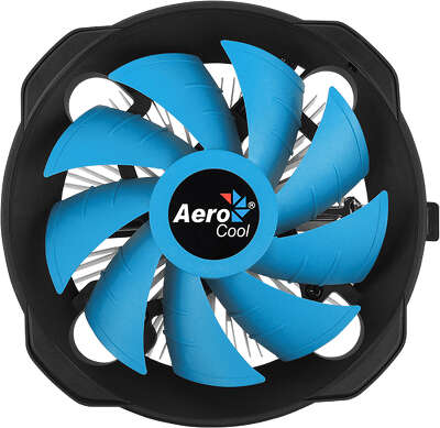 Кулер для процессора Aerocool BAS AUG Soc-FM2+/AM2+/AM3+/AM4/1150/1151/1155, 4-pin 15-26dB Al+Cu 125W 361g