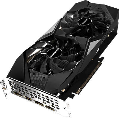 Видеокарта GIGABYTE nVidia GeForce GTX1660Ti WINDFORCE 6Gb GDDR6 PCI-E HDMI, 3DP