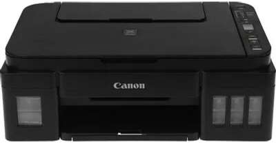 Canon PIXMA G3410 (2315C009) (СНПЧ, WiFi, 4800x1200, 8,8 изобр./мин для ч/б, 5,0 изобр./мин для цветной, A4, A5, B5, LTR, конверт, фотобумага: 13x1)